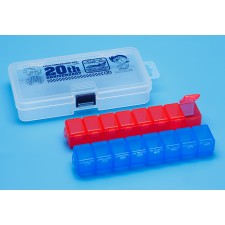 TAMIYA 田宫四驱车 田宫四驱车20周年四驱兄弟分隔式零件收纳盒 95077 PARTS STORAGE BOX SET（FULLY COWLED MINI 4WD 20th ANNIV.） パーツケースセット フルカウルミニ四駆20周