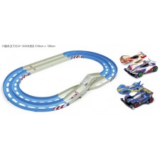 TAMIYA 田宫四驱车 限量版 蓝白两轨道跑道 附带车子 94974 MINI...