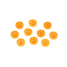 TAMIYA ﹬  AO ɫڳ 94773 AO-1019 MINI 4WD G2 GEAR ORANGE 10PCS AO-1019 ߥl-2䣨10꣩