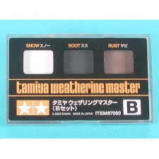 TAMIYA 田宫工具 粉彩套装 87080 タミヤ ウェザリングマスターB（ス...