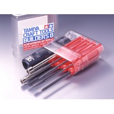 TAMIYA 田宫工具 8件套螺丝刀套装 74023 ドライバー8本セット （ビ...