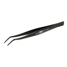 TAMIYA 田宫工具 黑色 弯头镊子 74003 ツル首ピンセット Angle...