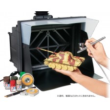 TAMIYA 田宫工具 风干机 喷漆室 74538 スプレーワーク ペインティン...