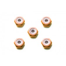 TAMIYA ﹬   ɫĸ 94906 2mm ALUMINUM LOCK NUT (ORANGE, 5PCS.)  2mmߥåʥå 5 