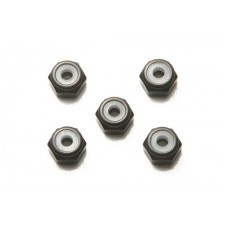 TAMIYA ﹬   ɫĸ 94901 2mm ALUMINUM LOCK NUT (BLACK, 5PCS.) 2mmߥåʥå ֥å5