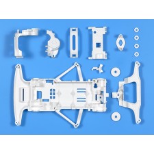 TAMIYA 田宫四驱车 限量版 白色SFM底盘 94266 SUPER FM ...