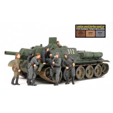 TAMIYA 田宫 军士模型 苏联 袭撃炮戦车 25111 ソビエト襲撃砲戦車 ...