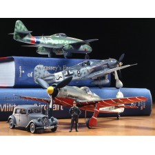 TAMIYA 田宫 军士模型 德国 空军拦截设置 89769 ドイツ迎撃戦闘機セ...