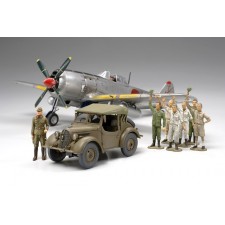 TAMIYA 田宫 军士模型 日本 陆海军战斗机 轻型车 整备兵附 89761 ...