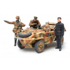 TAMIYA 田宫 军士模型 德国 战车部队 前线侦考察队 89752 シュビム...