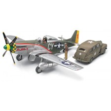 TAMIYA 田宫 军士模型 美国 野马式 战斗机 89732 P-51Dマスタ...