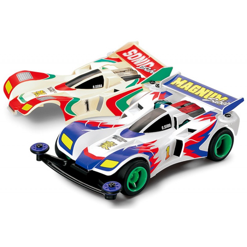 TAMIYA 田宫四驱车25周年双壳纪念版豪烈壳1号（S1底盘）94618