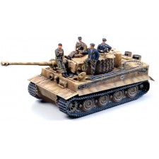 TAMIYA 田宫 军士模型 89566 1/35 ドイツ タイガーI 後期型&...