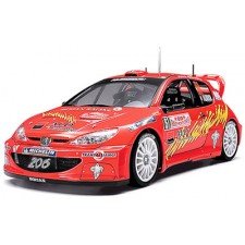 TAMIYA 田宫 军士模型 24283 ボジアンレーシング プジョー206WR...