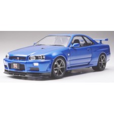 TAMIYA ﹬ ̬ģ 24258 ˥å 饤 GT-R VڥåII R34 Nissan R34 Skyline GT-R V-Spec II