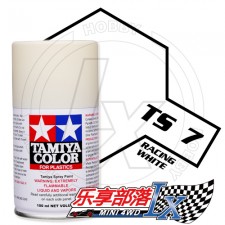 TAMIYA 田宫模型手喷漆 TS7 亮光赛车白色 85007 TS-7 Rac...