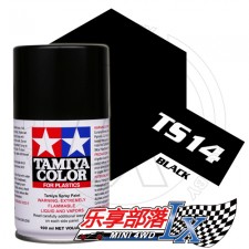 TAMIYA 田宫模型手喷漆 TS14 亮光黑色 85014 TS-14 Bla...
