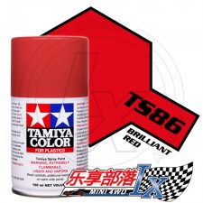 TAMIYA 田宫模型手喷漆 TS86 亮光纯红色 85086 TS-86 Br...