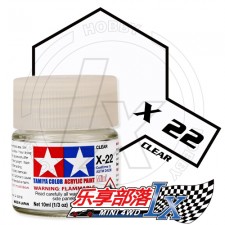 TAMIYA 田宫模型 水性漆 亮光 X22 光泽剂（光油） 81522 Acr...