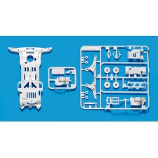 TAMIYA 田宫四驱车 限量版 白色S2底盘 95256 SUPER-II R...