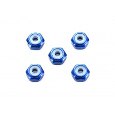 95459 2mm ALUMINUM LOCK NUT (DARK BLUE, ...