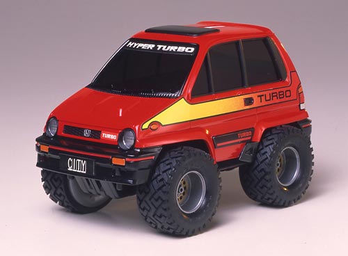 TAMIYA 田宫 大脚车 本田 市涡轮 19006 Honda City Turbo ホンダ