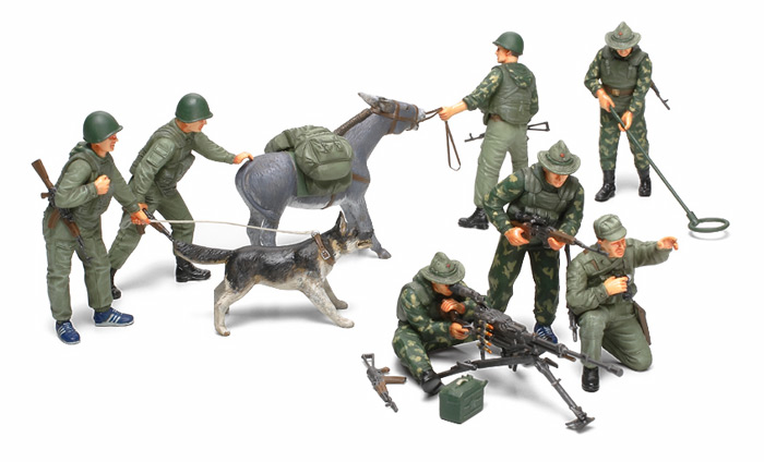 TAMIYA 田宫 军士模型 苏联 现用步兵阿富汗战争 89779 ソビエト